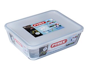 Термостойкая емкость Pyrex Cook & Freeze, 25x19 см, 2,6 л цена и информация | Формы, посуда для выпечки | kaup24.ee