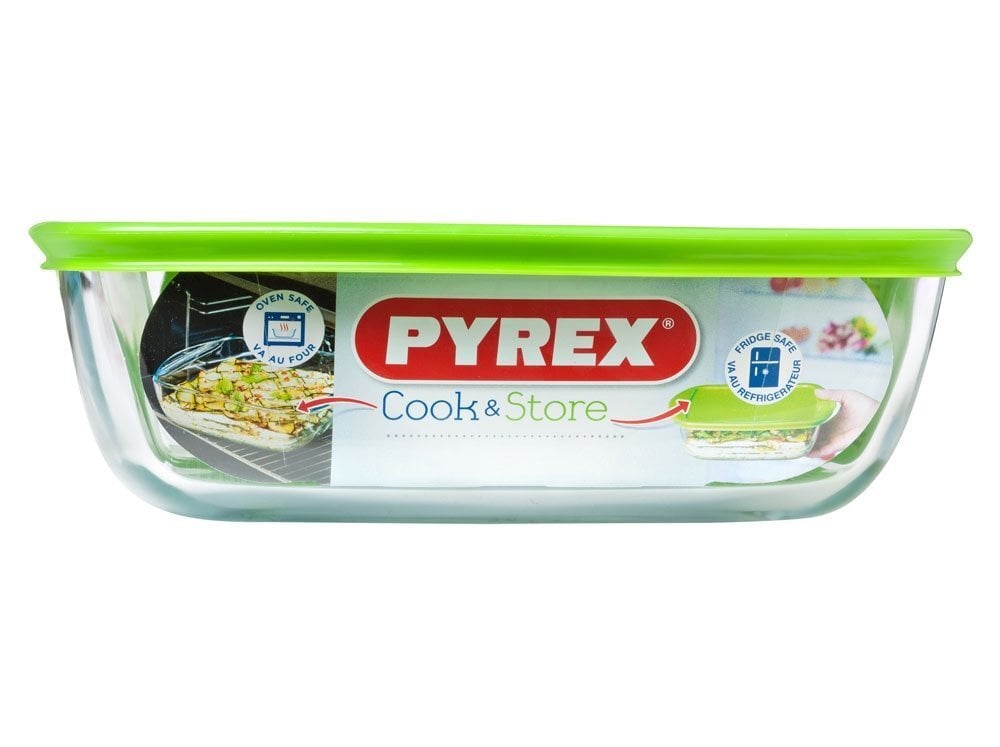 Kuumuskindel nõu Pyrex Cook&Store 23x15cm, 0,8l hind ja info | Ahjuvormid ja küpsetustarvikud | kaup24.ee