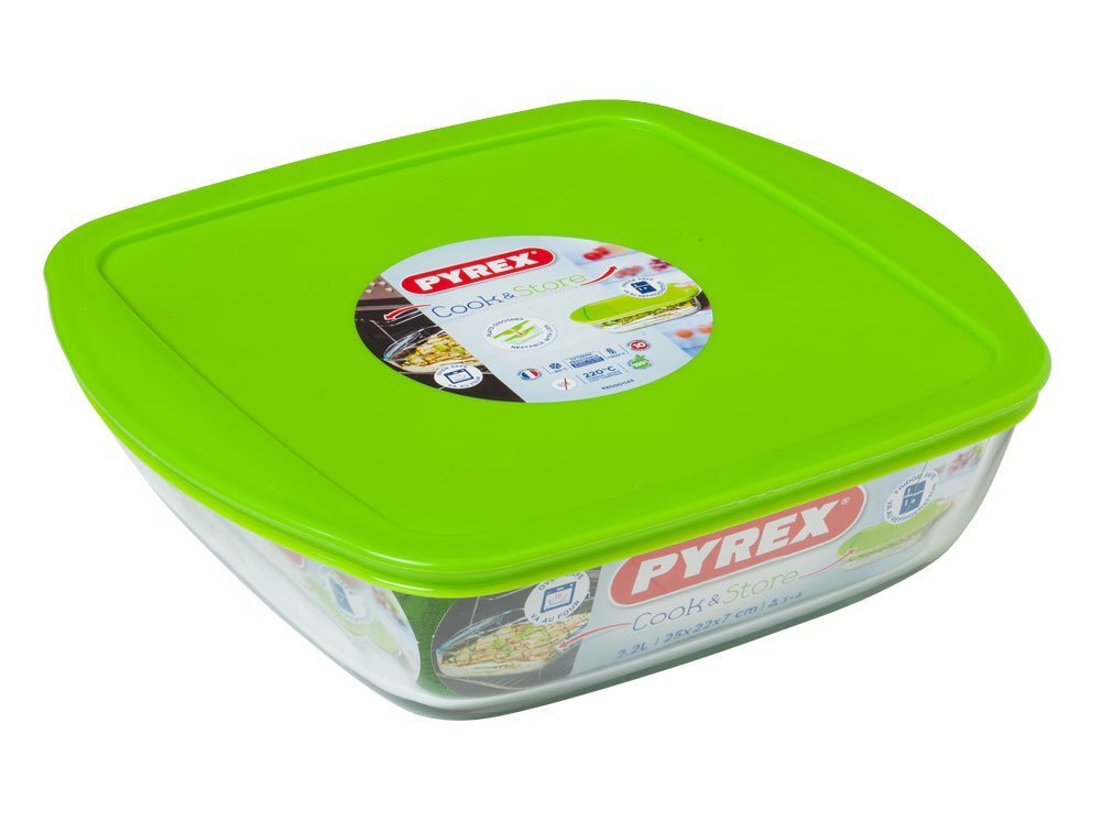 Kuumuskindel nõu Pyrex Cook&Store 23x15cm, 0,8l цена и информация | Ahjuvormid ja küpsetustarvikud | kaup24.ee