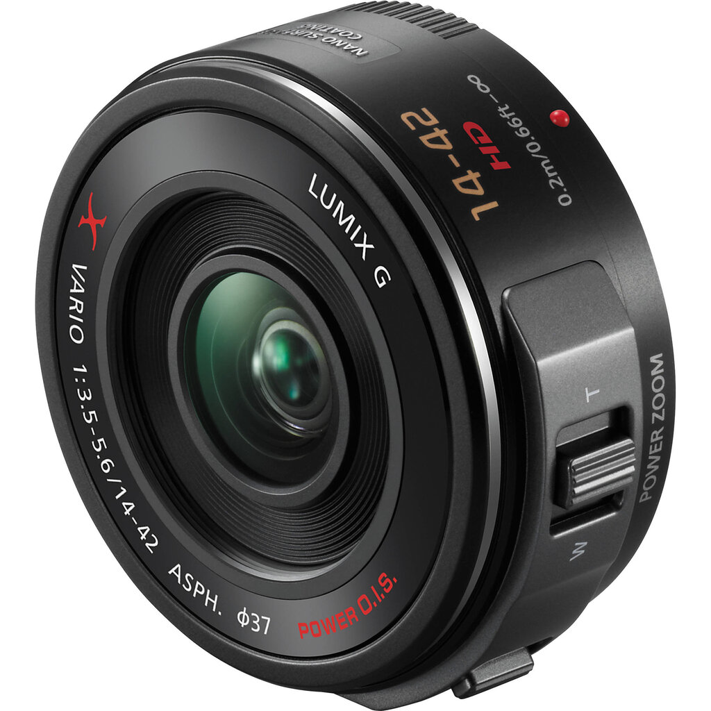 Panasonic Lumix G X Vario PZ 14-42mm f/3.5-5.6 ASPH. Power O.I.S. objektiiv, must hind ja info | Objektiivid | kaup24.ee