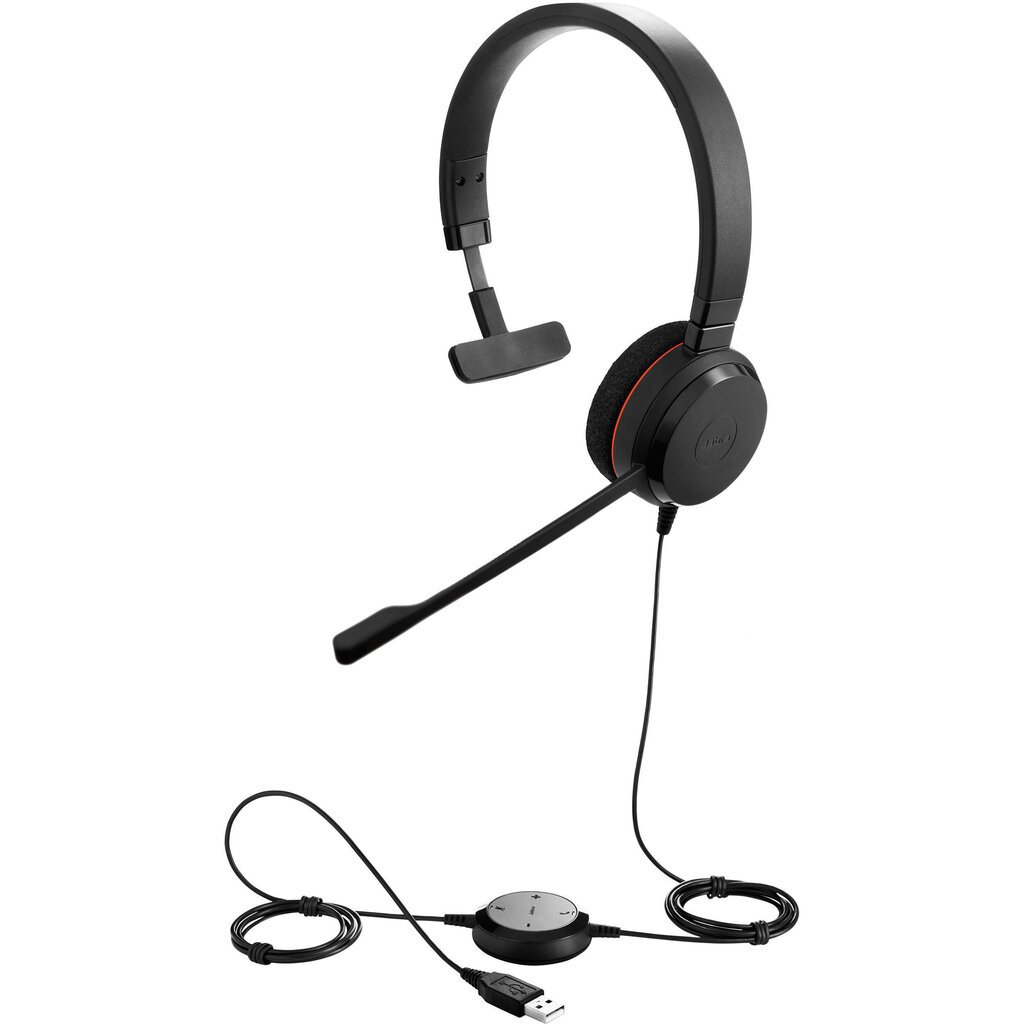 Jabra Evolve 20 UC Mono цена и информация | Kõrvaklapid | kaup24.ee