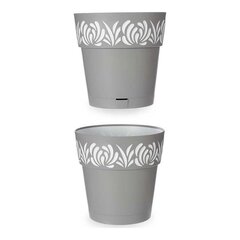 Self-watering pot Gaia hall plastmass (29 x 29 x 29 cm) hind ja info | Dekoratiivsed lillepotid | kaup24.ee