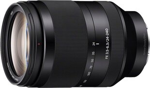 Objektiiv Sony FE 24-240mm f/3.5-6.3 OSS, Must цена и информация | Объективы | kaup24.ee