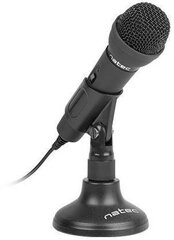 NATEC NMI-0776 Natec Microphone Adder Bl цена и информация | Микрофоны | kaup24.ee