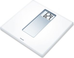 Весы для ванной LED Beurer PS160, белые цена и информация | Весы (бытовые) | kaup24.ee