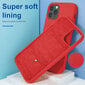 iPhone 12 Mini (5,4″) silikoonümbris – Punane цена и информация | Telefoni kaaned, ümbrised | kaup24.ee