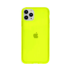 iPhone 12 Mini (5,4″) Neon silikoonümbris – Kollane цена и информация | Чехлы для телефонов | kaup24.ee