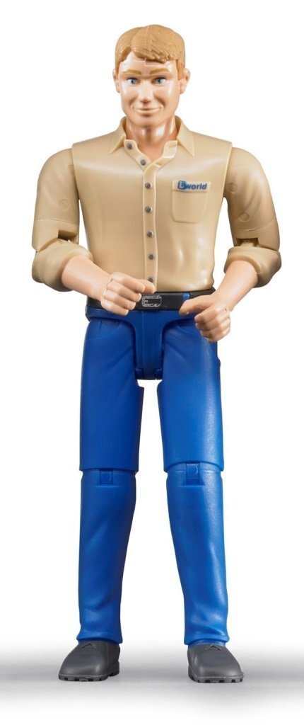 Kuju Mees siniste teksadega Bruder, 60006 hind ja info | Poiste mänguasjad | kaup24.ee