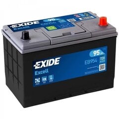 Aku EXIDE EB954 95Ah 720A hind ja info | Akud | kaup24.ee