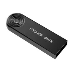 iKaku KSC-432 64 GB USB 2.0 välkmälu kiire üliõhuke magnetvarjestatud kaitsega hind ja info | Mälupulgad | kaup24.ee