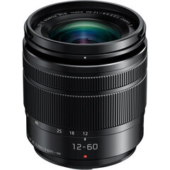 Panasonic Lumix G Vario 12-60mm f/3.5-5.6 Power O.I.S. objektiiv, must цена и информация | Объективы | kaup24.ee