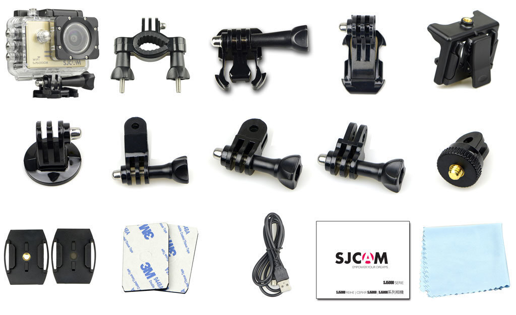 Sjcam SJ5000X Elite, must hind ja info | Seikluskaamerad | kaup24.ee
