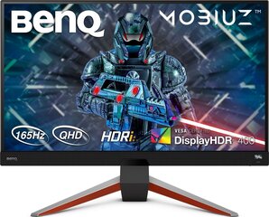 BenQ 27" MOBIUZ 1ms IPS QHD 165Hz Gaming Monitor 9H.LK4LA.TBE hind ja info | Monitorid | kaup24.ee