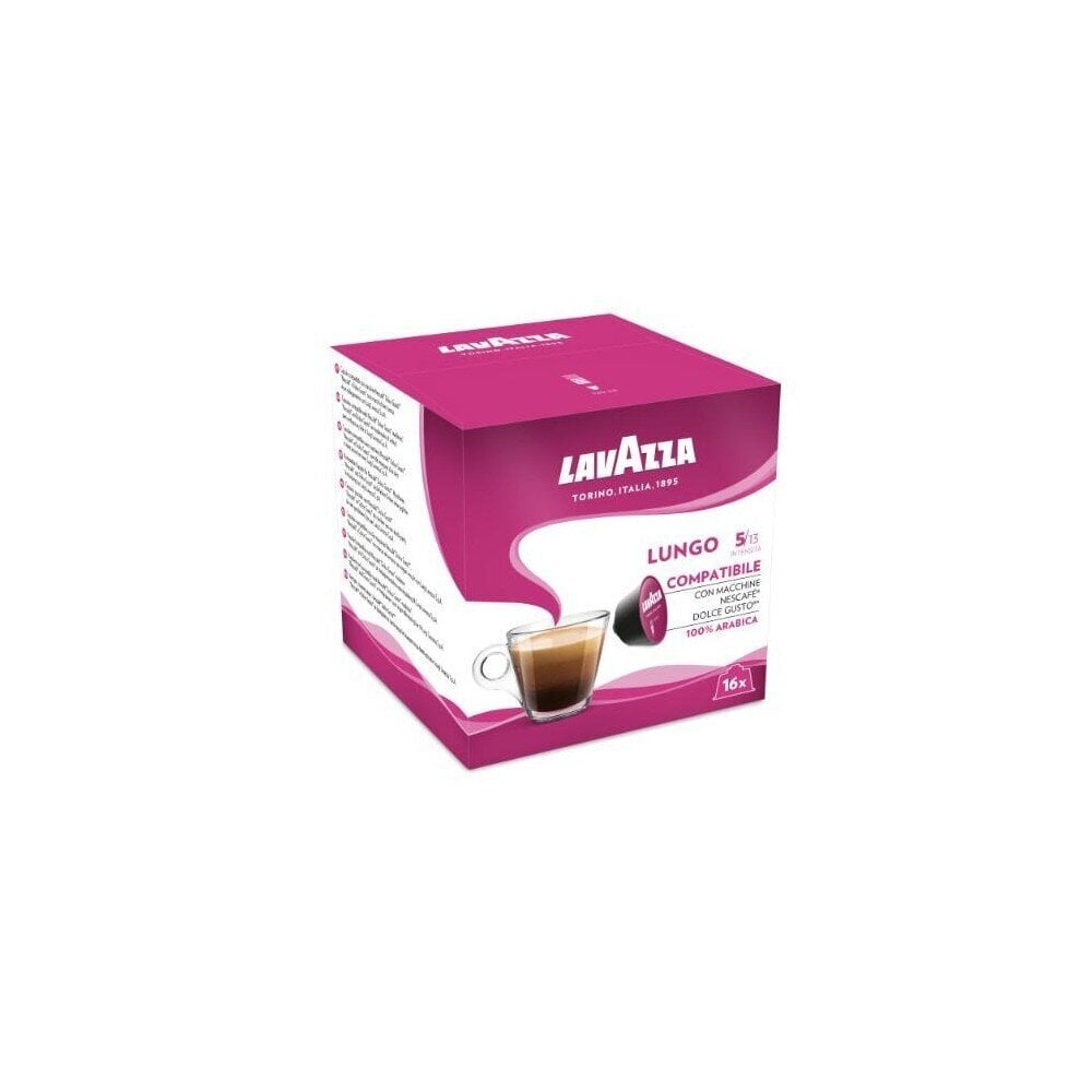 Lavazza kohvikapslid Lungo, 128 g, 16 tk цена и информация | Kohv, kakao | kaup24.ee