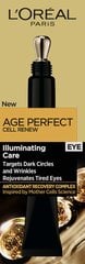 Silmakreem Age Perfect Cell Renew (Illuminating Eye Care) 15 ml цена и информация | Сыворотки, кремы для век | kaup24.ee