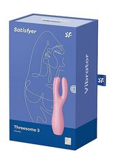 Vibraator Satisfyer Threesome 3, roosa цена и информация | Вибраторы | kaup24.ee
