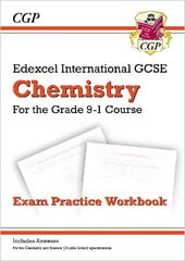 Grade 9-1 Edexcel International GCSE Chemistry: Exam Practice Workbook (includes Answers) hind ja info | Noortekirjandus | kaup24.ee