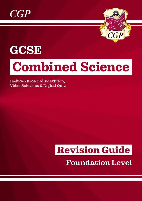 GCSE Combined Science Revision Guide - Foundation includes Online Edition, Videos & Quizzes цена и информация | Noortekirjandus | kaup24.ee