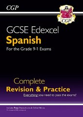 GCSE Spanish Edexcel Complete Revision & Practice plus Online Edition & Audio hind ja info | Noortekirjandus | kaup24.ee