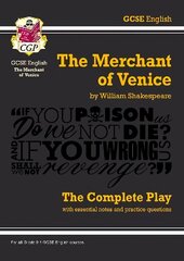Grade 9-1 GCSE English The Merchant of Venice - The Complete Play hind ja info | Noortekirjandus | kaup24.ee