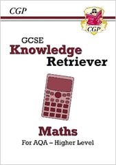 GCSE Maths AQA Knowledge Retriever - Higher цена и информация | Книги для подростков и молодежи | kaup24.ee