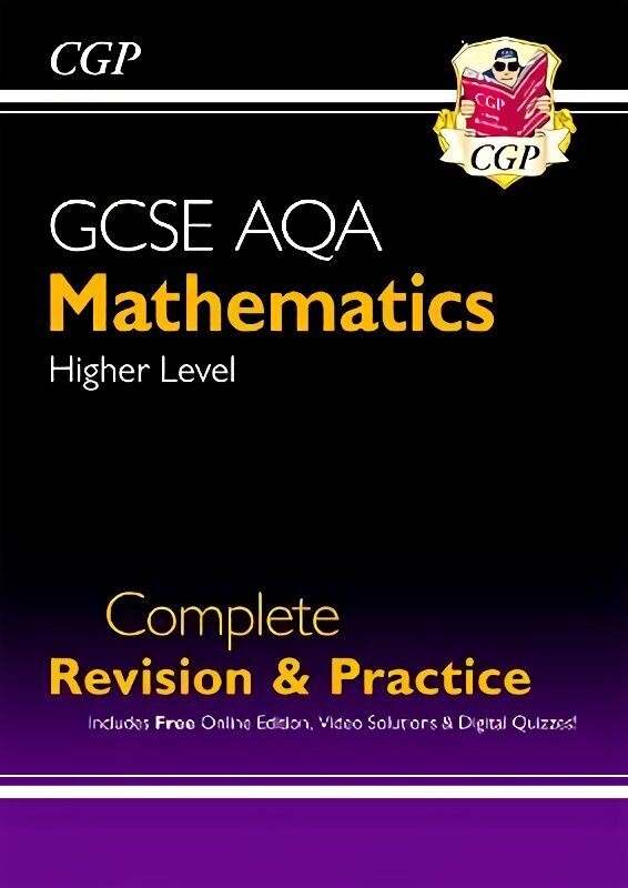 GCSE Maths AQA Complete Revision & Practice: Higher inc Online Ed, Videos & Quizzes hind ja info | Noortekirjandus | kaup24.ee