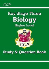 KS3 Biology Study & Question Book - Higher hind ja info | Noortekirjandus | kaup24.ee