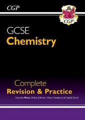 GCSE Chemistry Complete Revision & Practice includes Online Ed, Videos & Quizzes цена и информация | Книги для подростков и молодежи | kaup24.ee