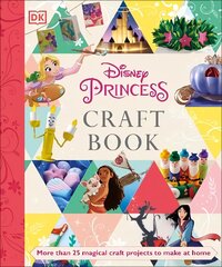 Disney Princess Craft Book цена и информация | Книги для подростков и молодежи | kaup24.ee