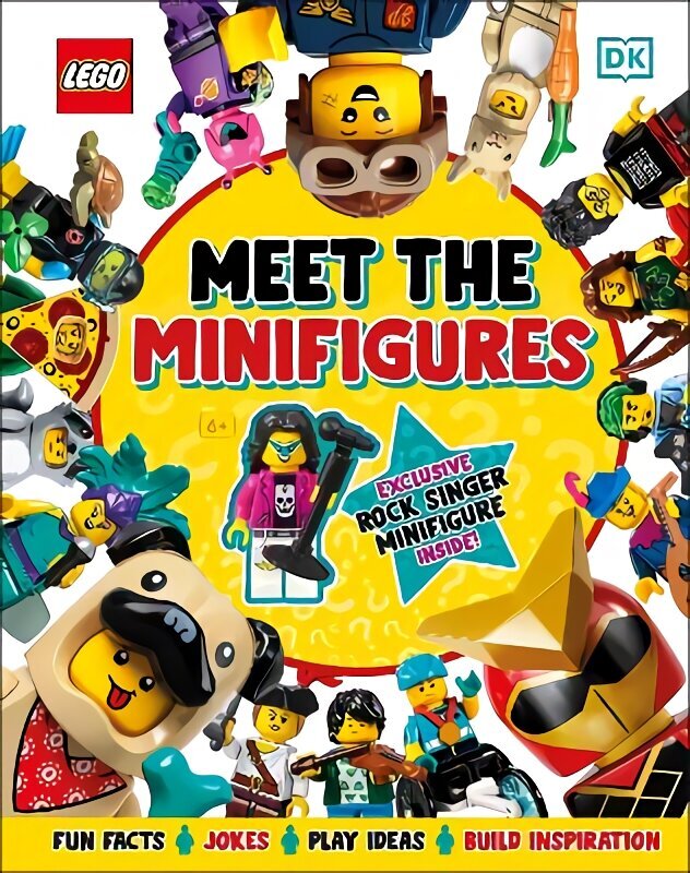 LEGO Meet the Minifigures: With Exclusive LEGO Rockstar Minifigure hind ja info | Noortekirjandus | kaup24.ee