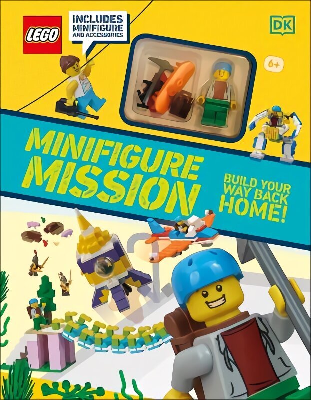 LEGO Minifigure Mission: With LEGO Minifigure and Accessories hind ja info | Noortekirjandus | kaup24.ee