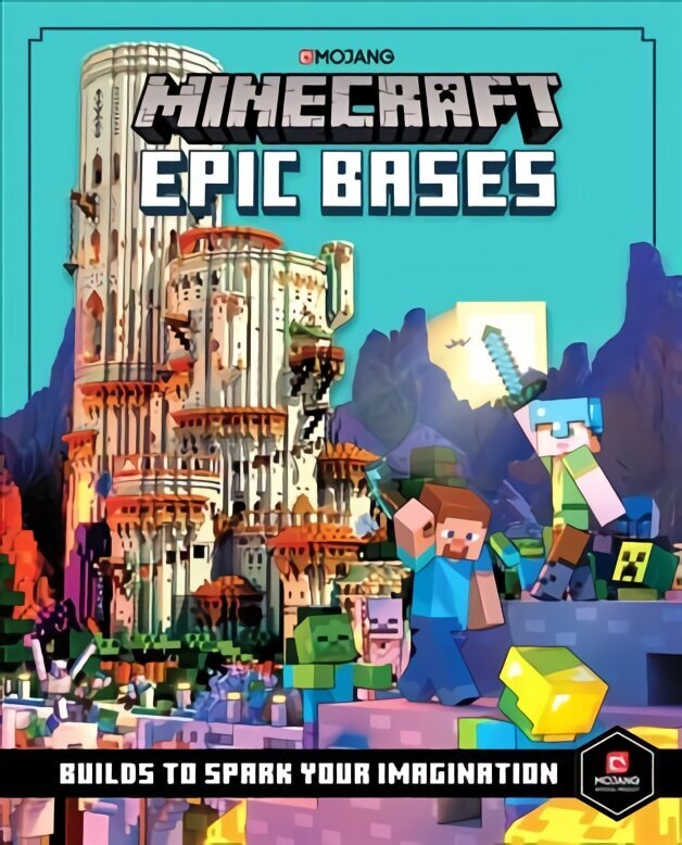 Minecraft Epic Bases: 12 Mind-Blowing Builds to Spark Your Imagination цена и информация | Noortekirjandus | kaup24.ee