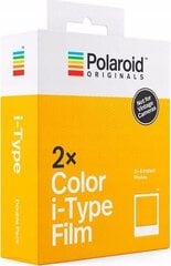 Цветной материал для моментальных фото Polaroid i-Type Color New, 2 шт. цена и информация | Аксессуары для фотоаппаратов | kaup24.ee