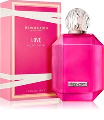 Tualettvesi Revolution Fragrance Love EDT naistele 100 ml цена и информация | Женские духи | kaup24.ee