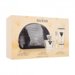 Komplekt Guess Seductive naistele: tualettvesi EDT 75+15 ml + ihupiim 100 ml + kosmeetikakaott hind ja info | Naiste parfüümid | kaup24.ee