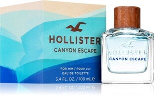 Meeste tualettvesi Hollister Canyon Escape Man - EDT цена и информация | Мужские духи | kaup24.ee
