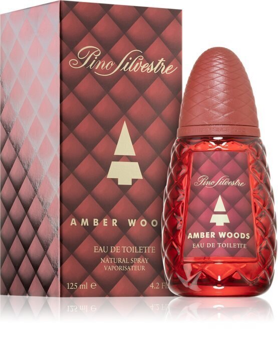 Tualettvesi Pino Silvestre Amber Woods EDT meestele 125 ml hind ja info | Meeste parfüümid | kaup24.ee