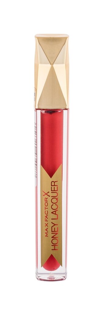 Huulepulk-huulelakk Max Factor Colour Elixir Honey Lacquer 3.8 ml, 20 Indulgent Coral цена и информация | Huulepulgad, -läiked, -palsamid, vaseliin | kaup24.ee