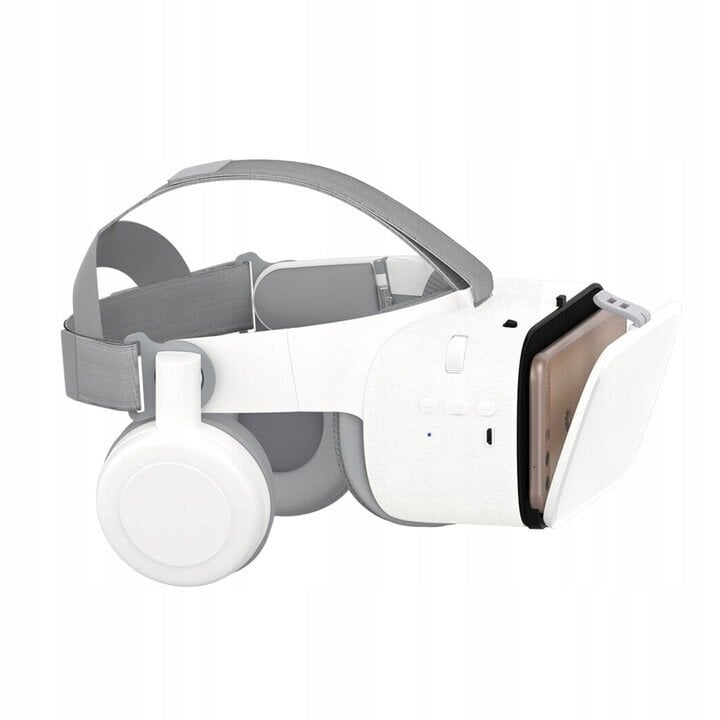 VR 3D-prillid Prillid + kõrvaklapid + BT kaugjuhtimispult цена и информация | Virtuaalreaalsuse prillid | kaup24.ee