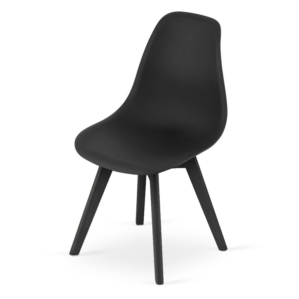 Komplektis 4 tooli KITO, must hind ja info | Söögitoolid, baaritoolid | kaup24.ee