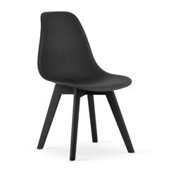 Komplektis 4 tooli KITO, must hind ja info | Söögilaua toolid, köögitoolid | kaup24.ee