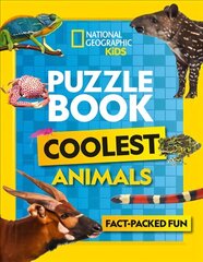 Puzzle Book Coolest Animals: Brain-Tickling Quizzes, Sudokus, Crosswords and Wordsearches цена и информация | Книги для подростков и молодежи | kaup24.ee