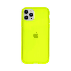 iPhone 12/12 Pro (6,1″) Neon silikoonümbris – Kollane цена и информация | Чехлы для телефонов | kaup24.ee