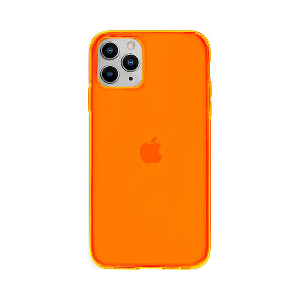 iPhone 12 Mini (5,4″) Neon silikoonümbris – Oranž цена и информация | Telefoni kaaned, ümbrised | kaup24.ee