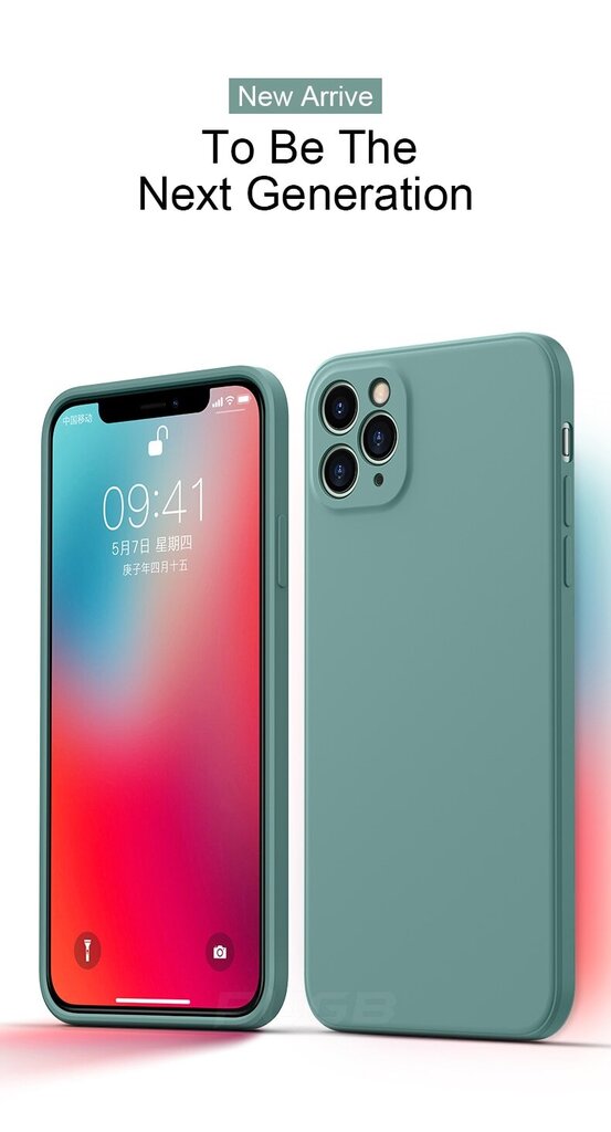 iPhone 11 Pro Max (6,5″) silikoonümbris V12 – Roosa цена и информация | Telefoni kaaned, ümbrised | kaup24.ee