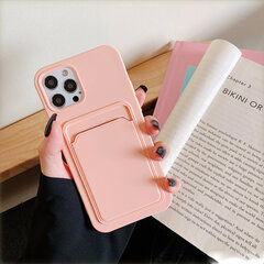 Чехол Card для iPhone 11 Pro Max (6,5″) — Розовый цена и информация | Чехлы для телефонов | kaup24.ee