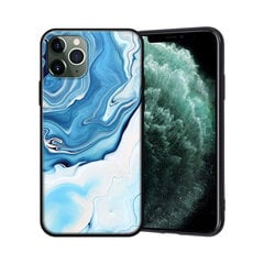 Силиконовый чехол для iPhone 11 Pro Max (6,5″) — Blue Damasco цена и информация | Чехлы для телефонов | kaup24.ee