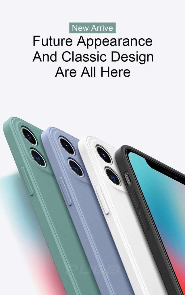 iPhone XR (6.1″) silikoonümbris V12 – Roheline hind ja info | Telefoni kaaned, ümbrised | kaup24.ee