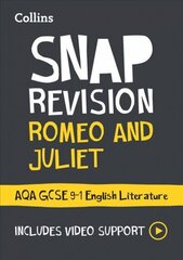 Romeo and Juliet: AQA GCSE 9-1 English Literature Text Guide: Ideal for Home Learning, 2022 and 2023 Exams цена и информация | Книги для подростков и молодежи | kaup24.ee