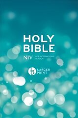 NIV Larger Print Blue Hardback Bible цена и информация | Духовная литература | kaup24.ee
